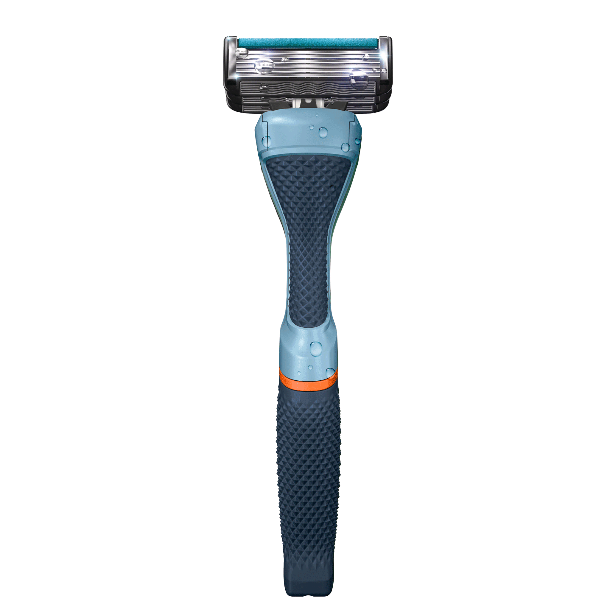 Diamond Grip Razor Handle for Club Series Blades | Comfort & Control