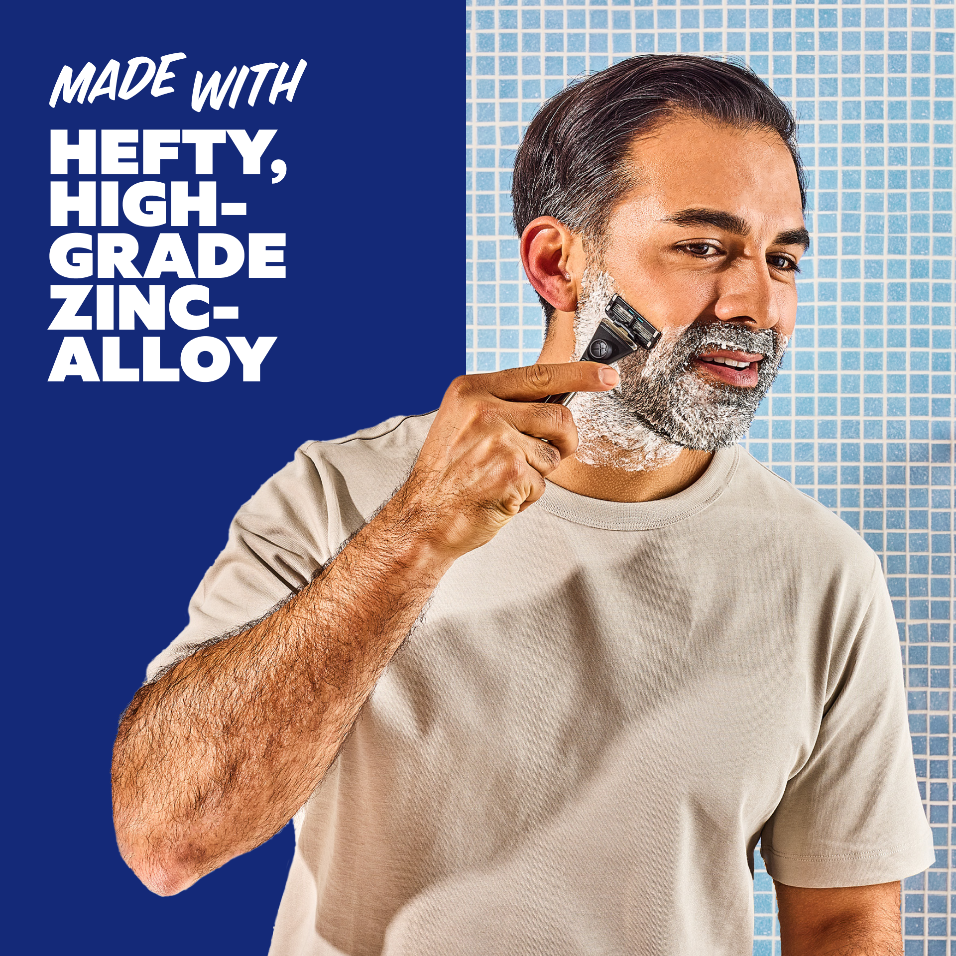 Heavy Metal Shaving Handle for Ultimate Control | Zinc-Alloy Design
