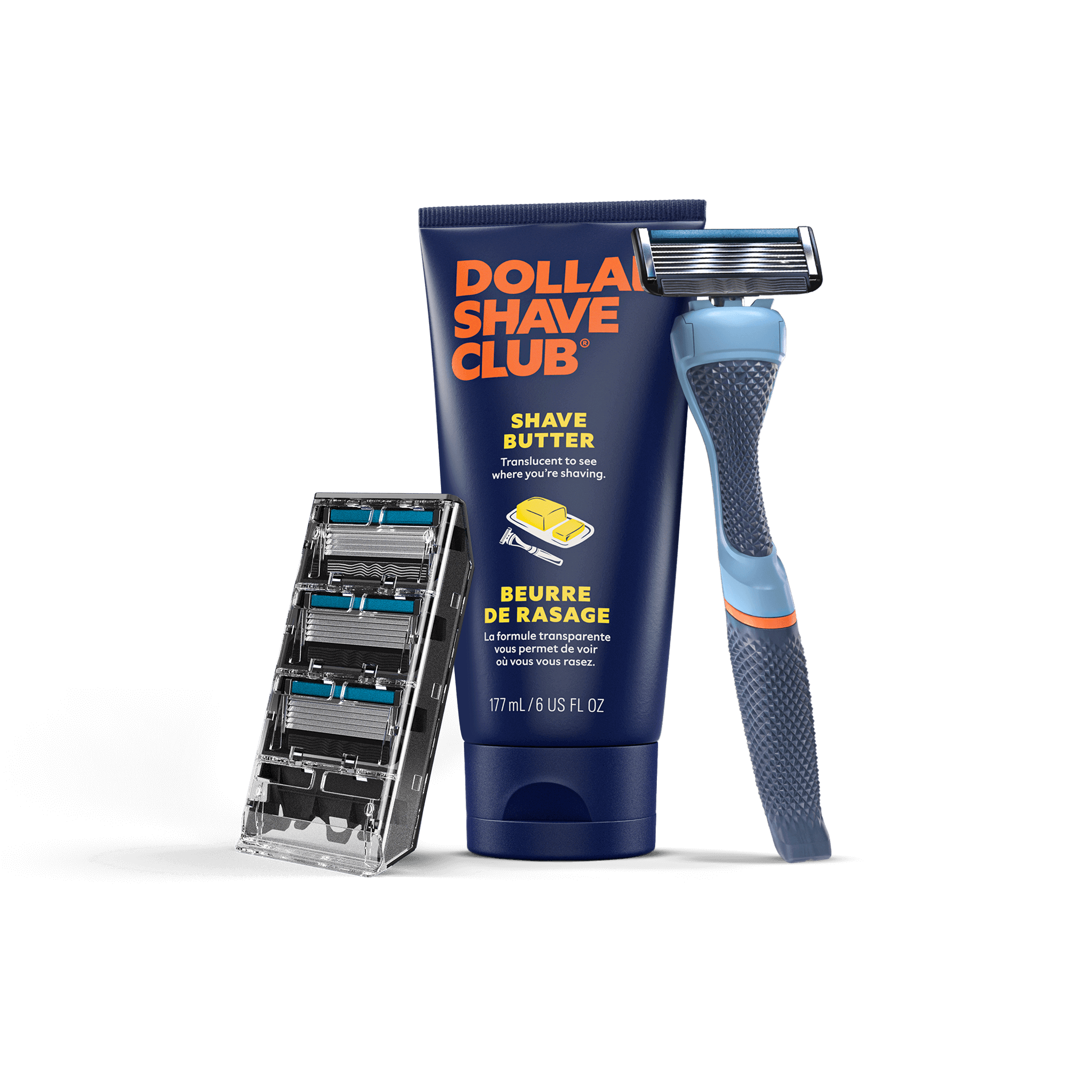 Men's Shaving Starter Kit with Razor & Shave Butter | Club Series