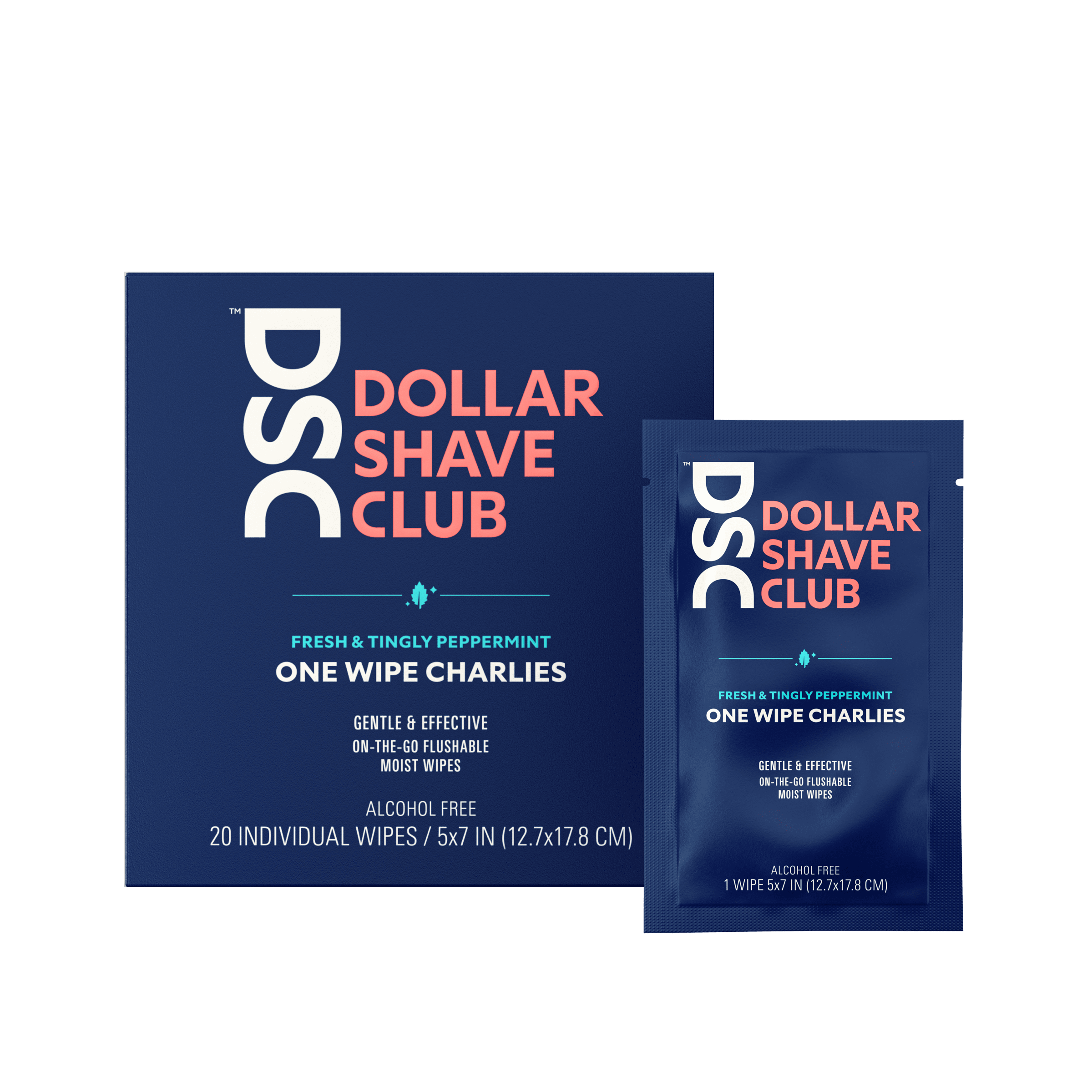 Flushable Minty Fresh Butt Wipes | One Wipe Charlies