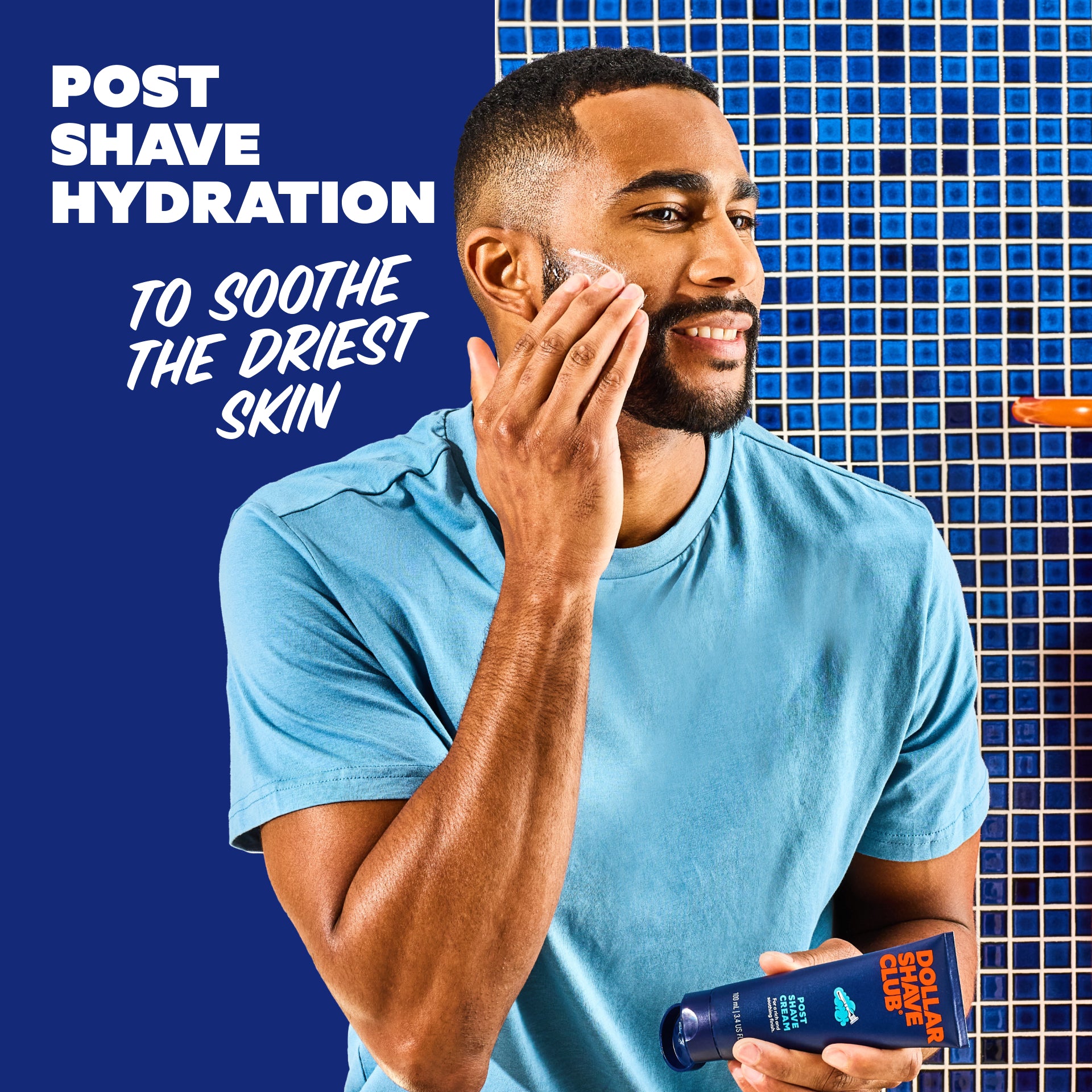 Post Shave Cream for Hydration & Smooth Skin | Fast-Absorbing & Non-Greasy