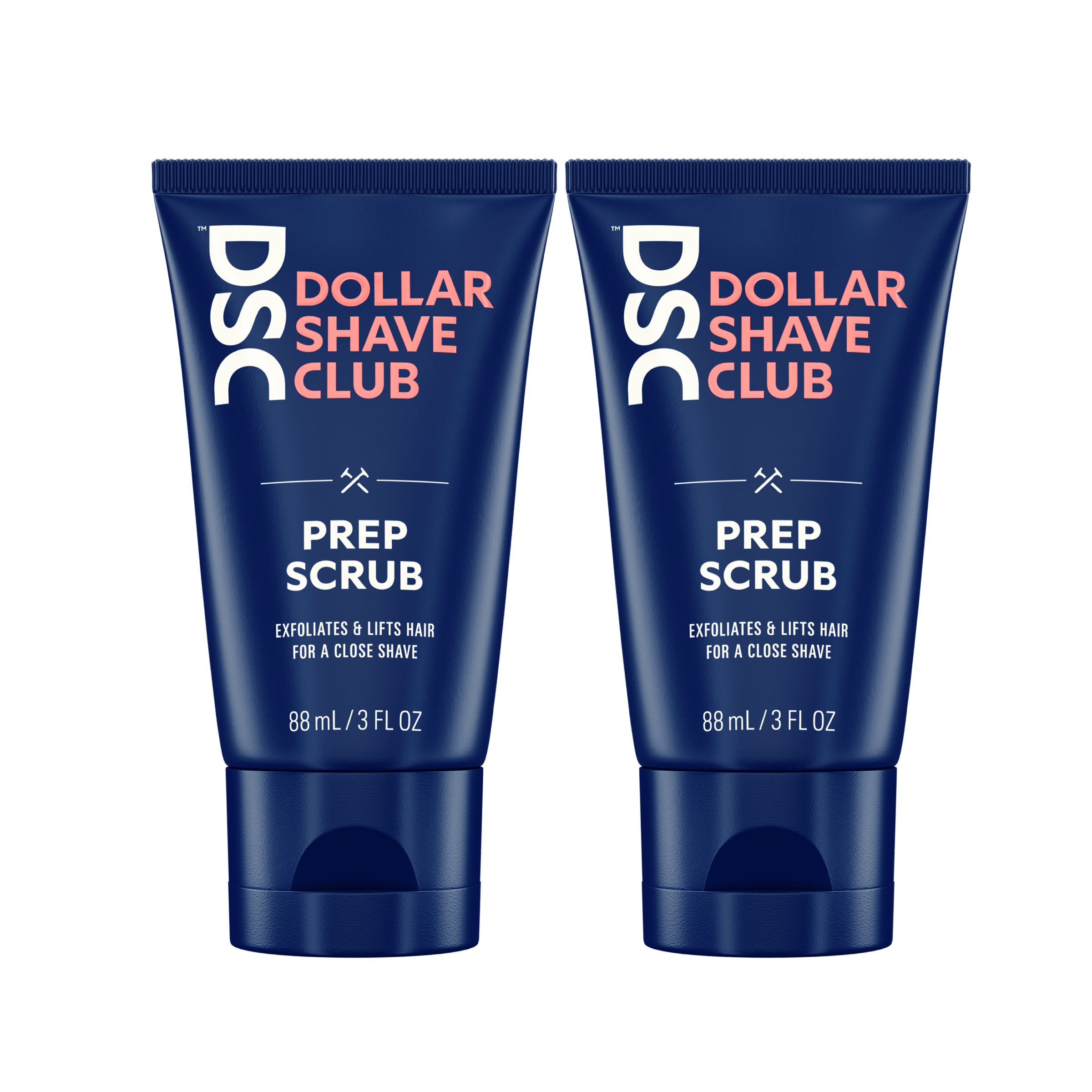 Exfoliating Prep Scrub for Smooth Shave & Ingrown Hair Prevention | 2-Pack