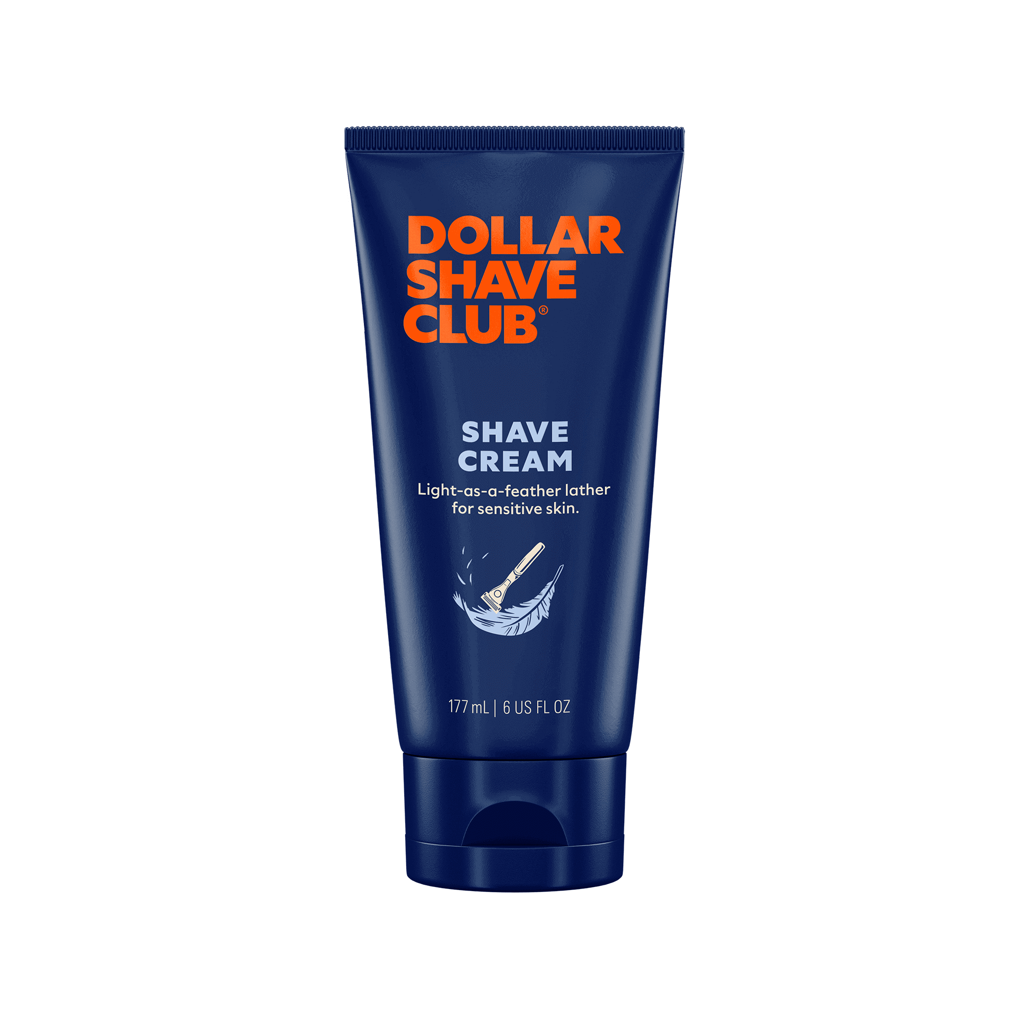 Hydrating Shave Cream with Coconut & Jojoba Oil | Sensitive Skin Formula