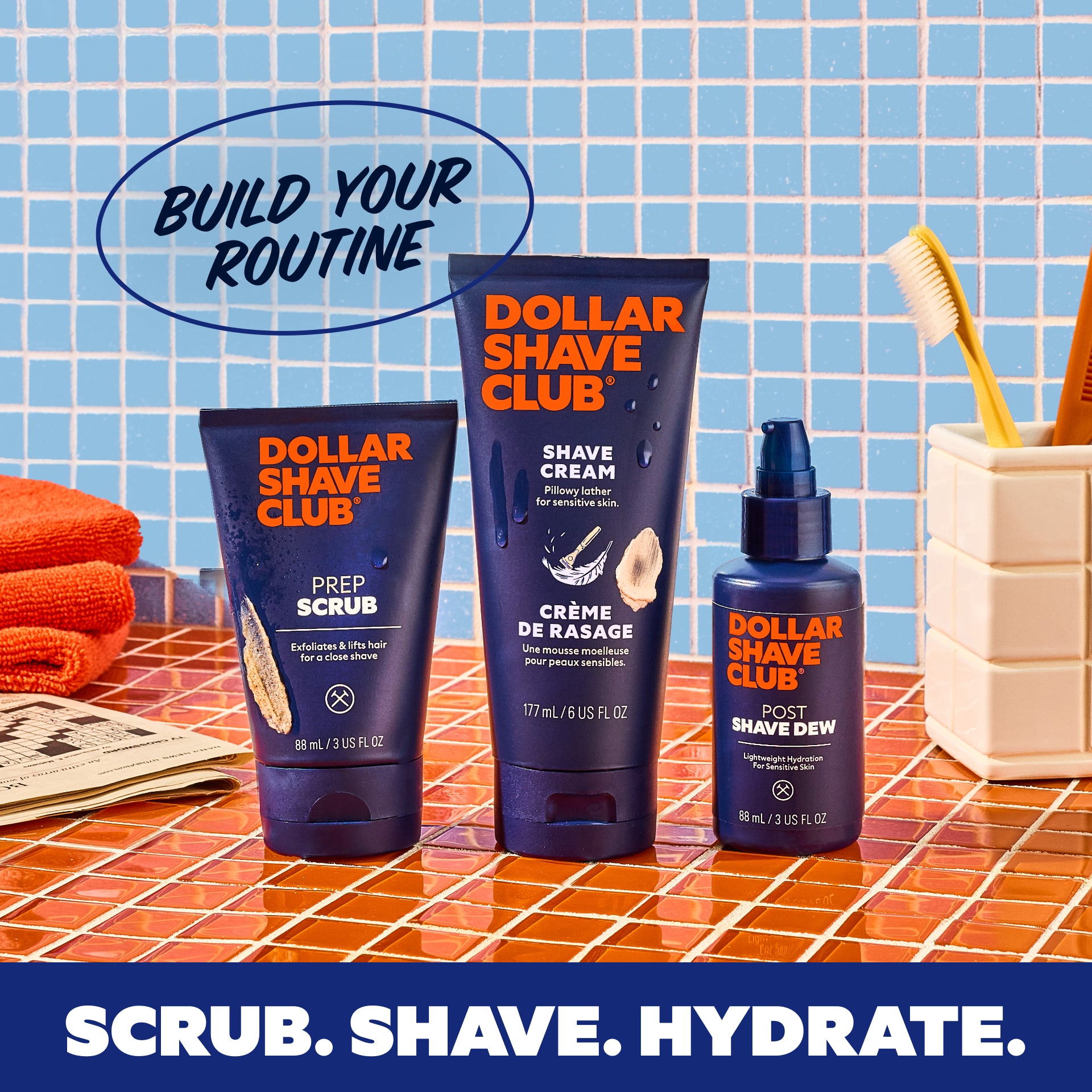 Hydrating Shave Cream with Coconut & Jojoba Oil | Sensitive Skin Formula