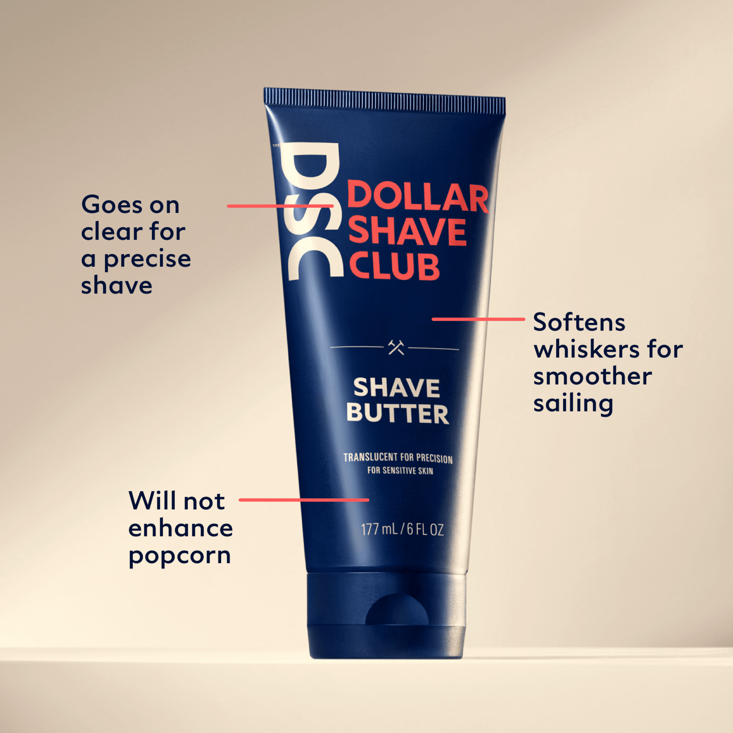 Translucent Shave Butter for Smooth Glide & Razor Bumps | Starter