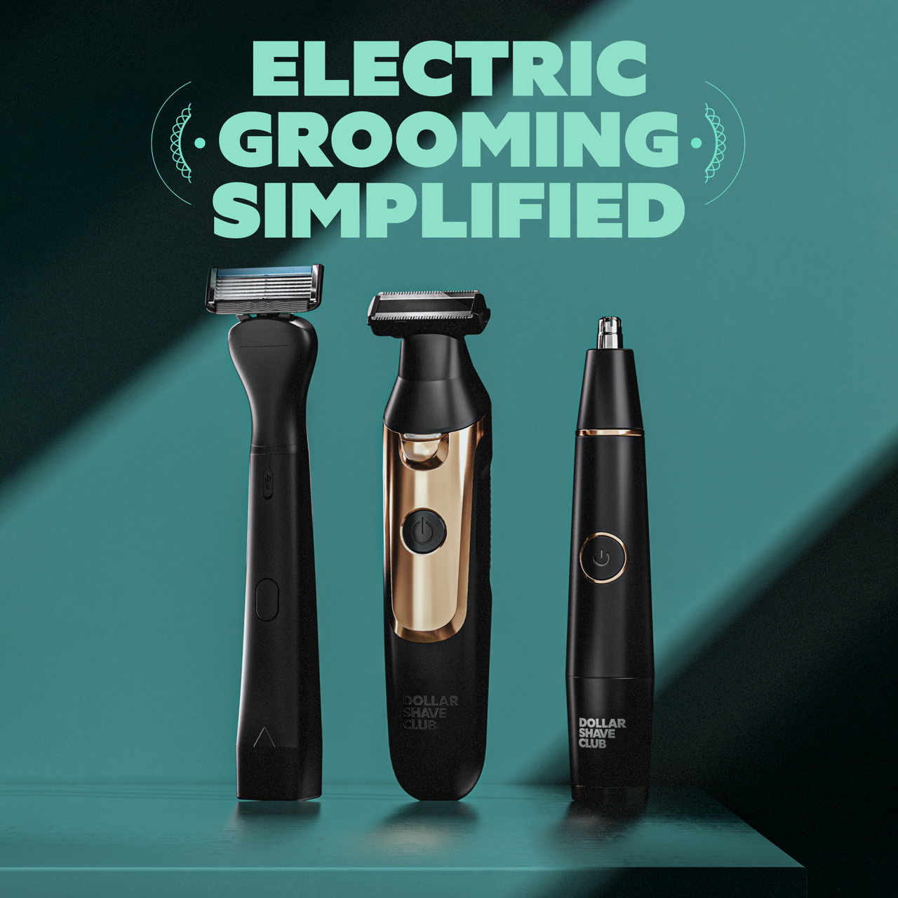 3-in-1 Electric Trimmer & Razor for Men with USB-C Charging | Club Series
