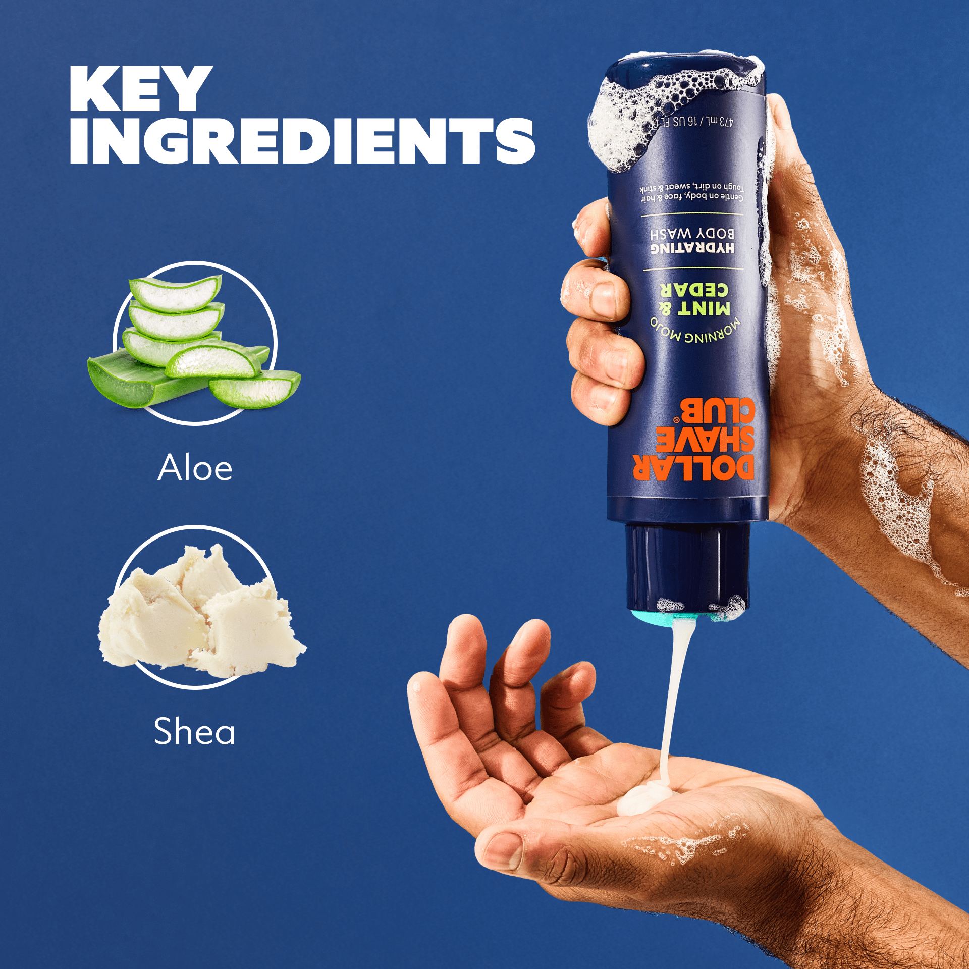 All-in-One Body Wash for Face, Hair & Skin | Plant-Based & Hydrating